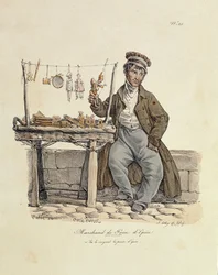 Der Lebkuchenverkäufer, Nummer 25 aus der Serie 